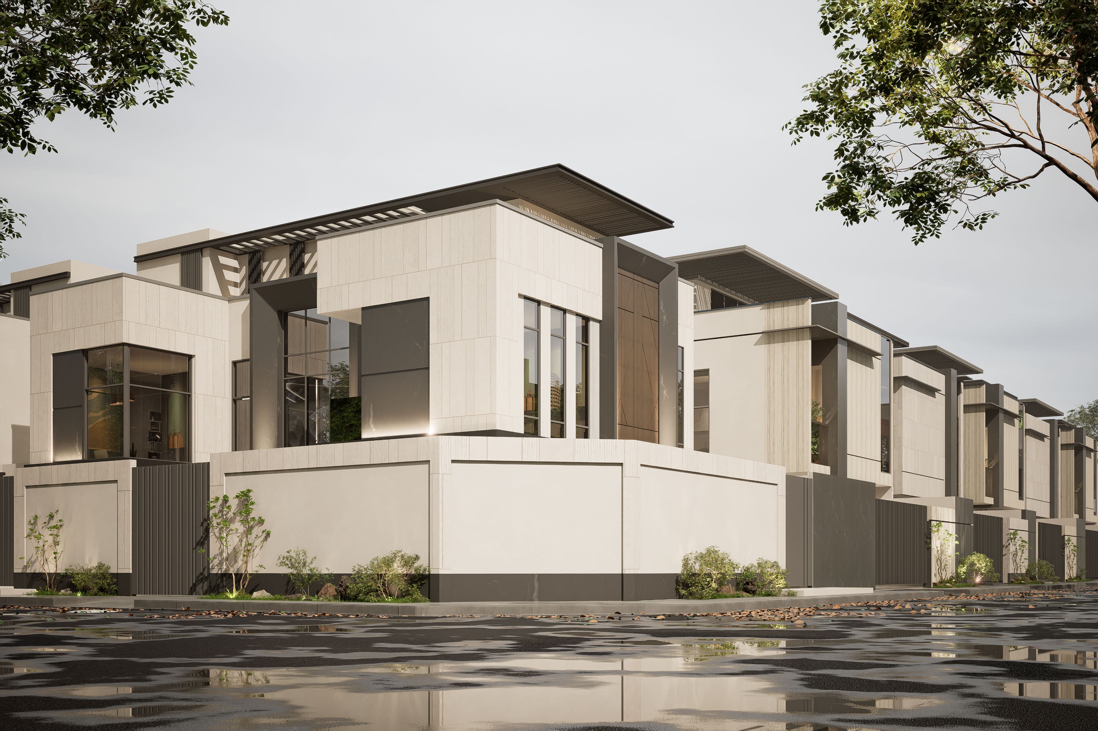 مشروع سكني - ضاحية النرجس  - 1